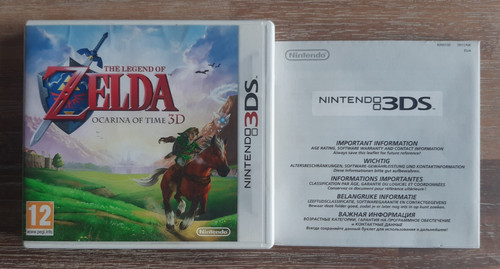 Boîte vide sans jeu - boîte, zelda