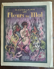 LES FLEURS DU MAL par Charles Baudelaire - Aquarelles de Laboccetta - Gründ