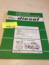 Revue Technique Automobile Diesel Camion SAVIEM MAN 19240 26240 32240 H HB DH ..