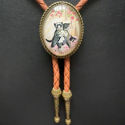 Mariage vintage chats - vintage, bolo