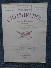 S2 Hebdomadaire l'Illustration n°3848 du 02 décembre 1916