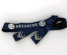 Ancien ruban de bachi "REVANCHE  BRODERIE ANCIENNE.