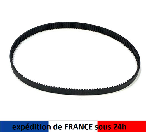 Courroie dentée htd 432 - 432, pour