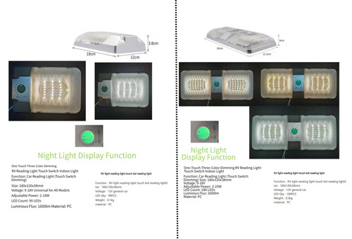 Plafonnier led tactile - plafonnier,