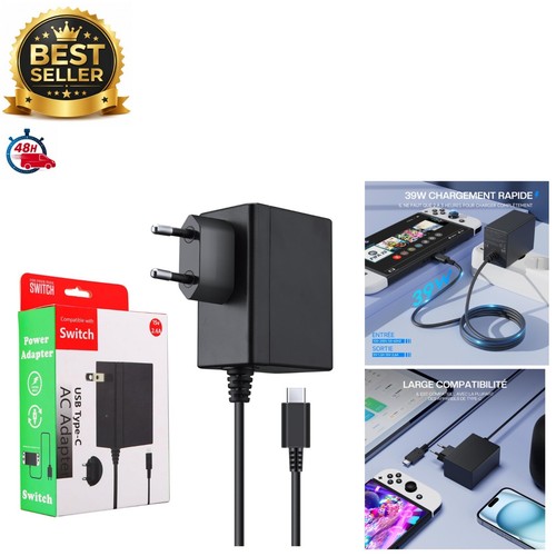 Chargeur secteur nintendo - secteur,