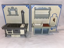 Playmobil Meubles Fourneaux Et Évier Cuisine  5322 1900 Victorian Belle Époque