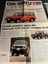 Brochure GM Isuzu Trooper 4x4
