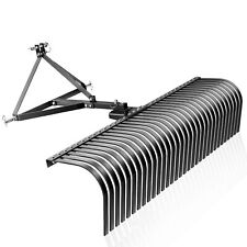 Wiltec Scarificateur Autoporté 1520x480x810mm Noir Démousseur Quad Peigne Gazon