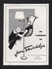 publicité 1966 luminaire Jean