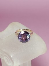 Bague Ancienne Or 18 Carats Saphir Color Change