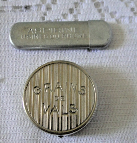 Boites vides métal - , pharmacie