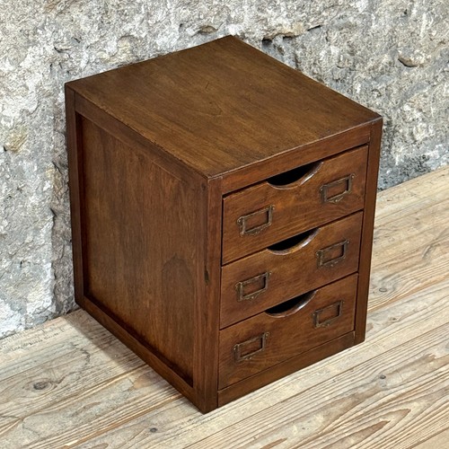 Ancien meuble layette bois - meuble,