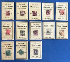 Chocolat Felix Potin 1900 Le petit collectionneur timbres Europe de l'ouest