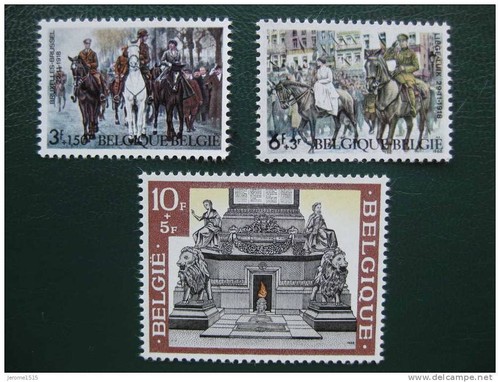 Timbres belges 50 - belges, :