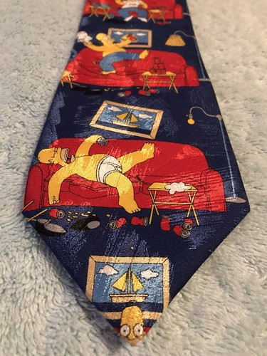 Cravate vintage the - the, simpsons