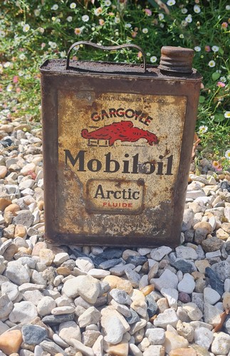 Ancien bidon huile auto - auto, moto