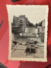 Photo, ww2, pont détruit par