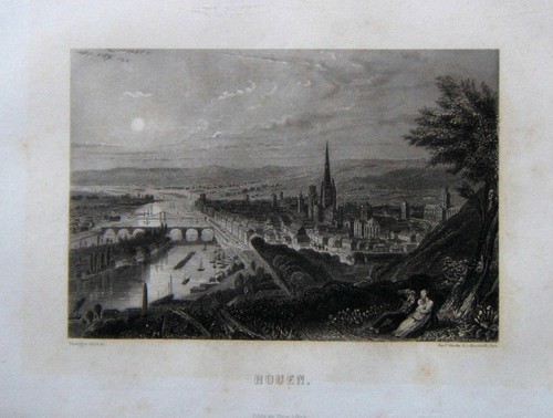 Gravure rouen - gravure,