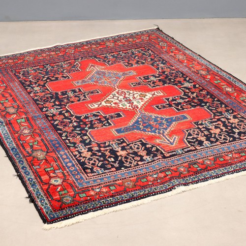 Tapis ancien asiatique coton - ancien,