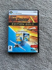 CD PC jeu - Microsoft Flight Simulator X Edition Gold