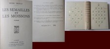 Les semailles et les moissons