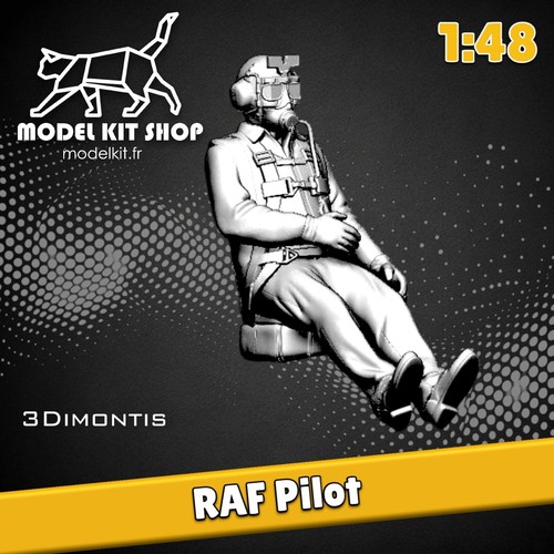 Figurine ww2 pilote raf - -,