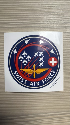 Autocollant swiss air - autocollant, force