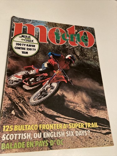 Moto verte 1977 - moto, yamaha