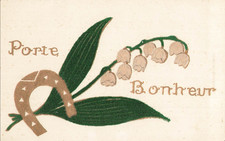 CP DORURE PORTE BONHEUR FER