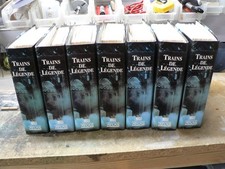 Collection Trains de Légende Éditions Atlas, 7 classeurs + Fiches - Complet TBE
