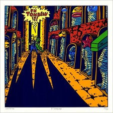 DI ROSA Hervé - Sérigraphie "Le tombeau" 102x104cm - 1986