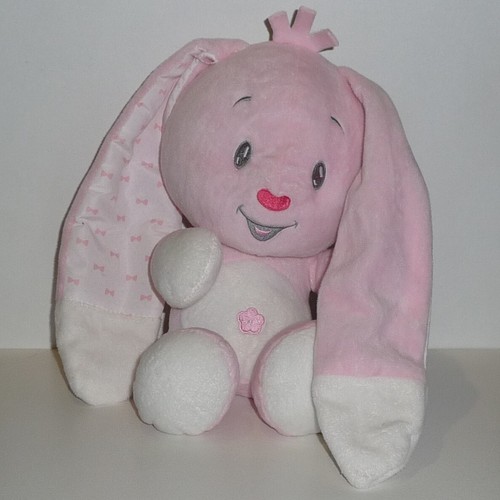Doudou lapin auchan rose - auchan,