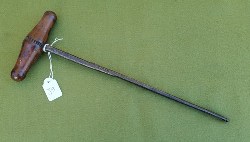 Ancienne tarière amorçoir - ancienne,