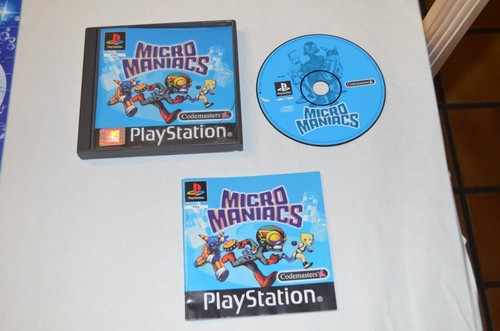 Jeu ps1 micro maniacs - , **