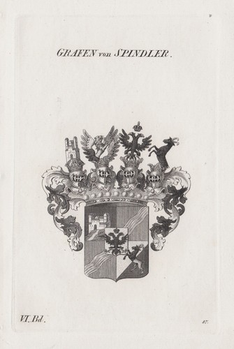 1830 spindler wappen blason - 1830,