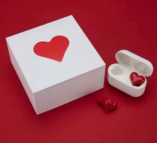 Écouteurs sans fil Bluetooth Heartbuds pour femmes, Heart Buds