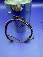 JOLI DOUBLE BRACELET EN CUIR TRESSE