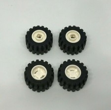 LEGO : 4x Roue Pneu 11mm D. x