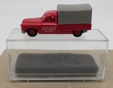 PRALINE HO 1/87 PEUGEOT 403 PICK-UP CHRISTIAN DUCLAIR VITRIER MIROITIER BOX 2311