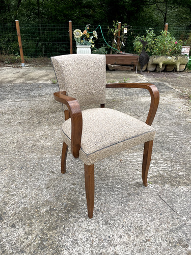 Fauteuil bridge 1950 bon - fauteuil, en
