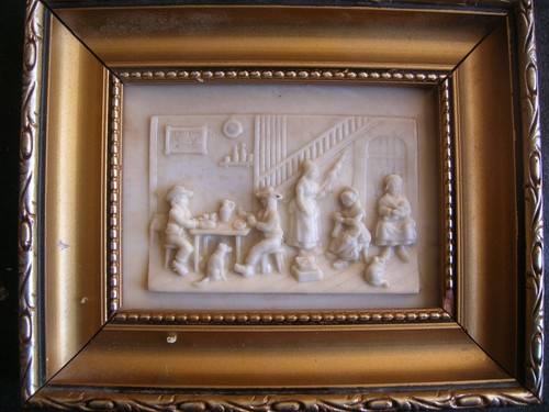 Tableau bas relief - , en