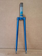 Fourche rétro Hi-Ten en acier - 26" - 1" direction 11 cm pour freins à étrier...