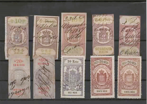 Fiscaux portugal timbres - fiscaux,
