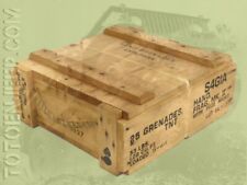 POCHOIR STENCIL MARQUAGE CAISSE GRENADE MKII MK2 . jeep WILLYS  US