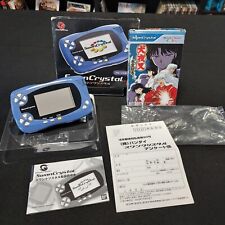 Console WonderSwan SwanCrystal Blue Violet Boîte Notice + Inuyasha: Fuuun Emaki