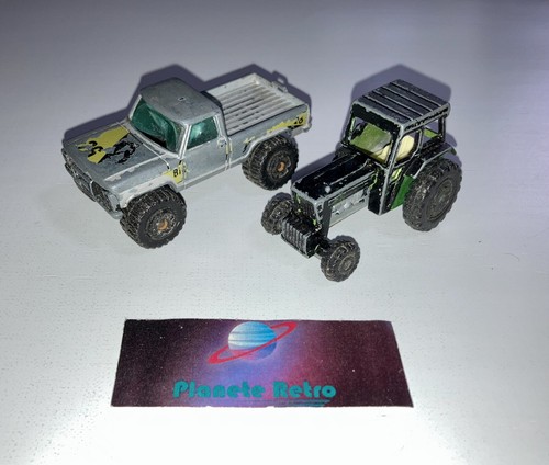 Lot matchbox tractor mini - 2, &
