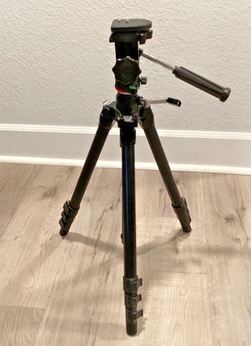Slik aluminum travel tripod - aluminum,