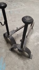 Chenet en fer forgé ancien /