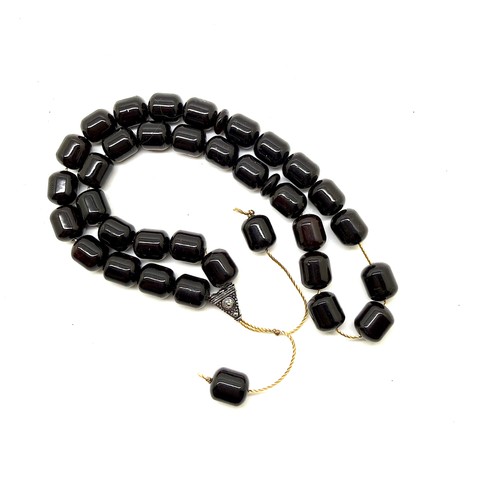 Baltic amber tasbih perles - baltic,
