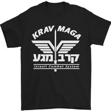 Krav Maga Israélien Defence Système Mma T-Shirt 100% Coton